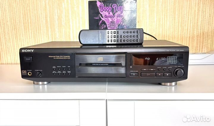 Cd проигрыватель sony cdp-xe800