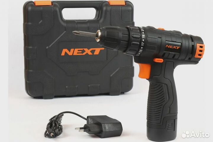 Дрель аккумуляторная Nexttool ACD-12BL 1 АКБ
