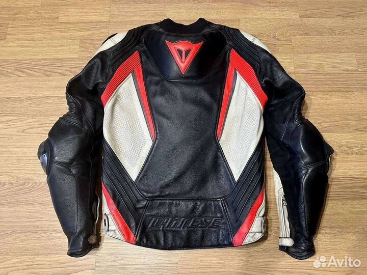 Кожаная куртка super rider pelle estivo