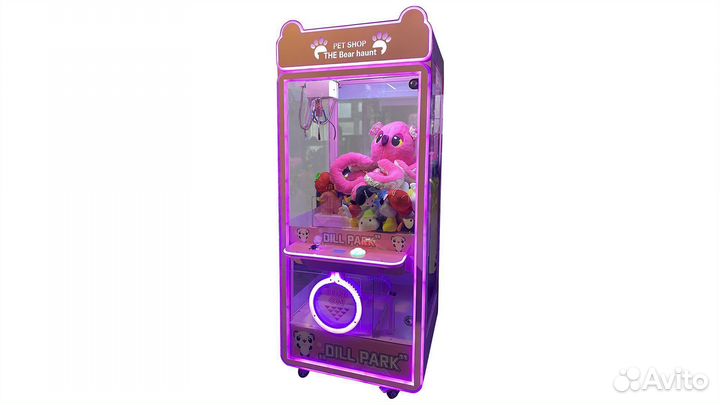 Автомат кран машина, призовой автомат с клешней