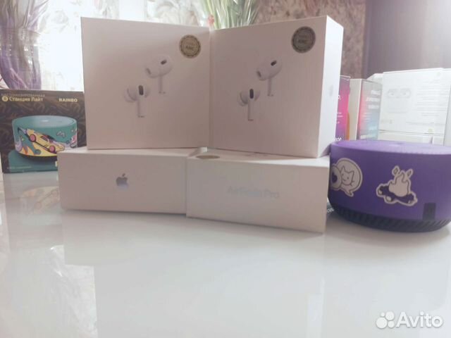 Блютуз наушники с шумоподавлением Аирподс про 2