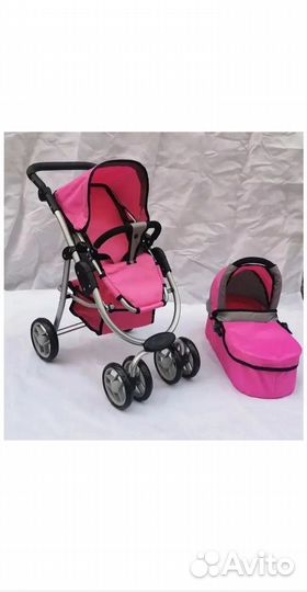 Игрушки коляска + кукла