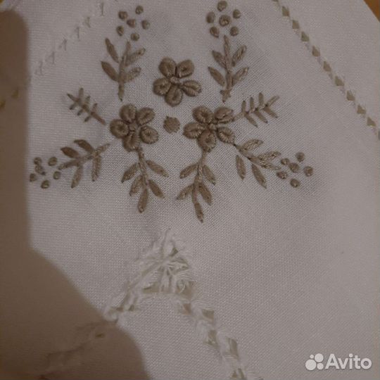 Скатерть льняная новая