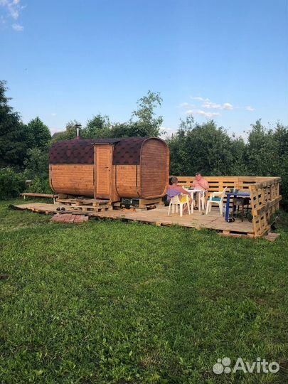 Баня бочка