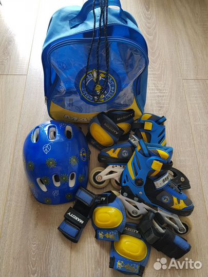 Ролики детские раздвижные 27-30р