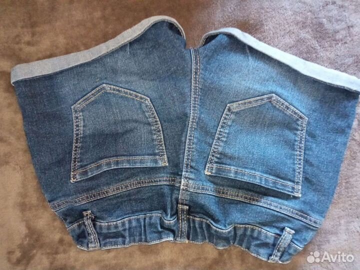 Джинсовые шорты 146-152