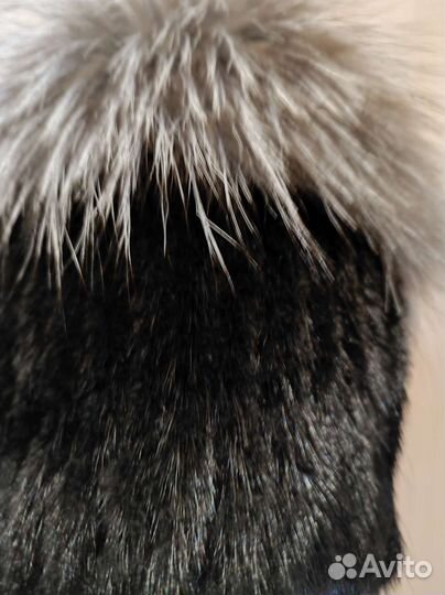 Шапка норковая новая женская