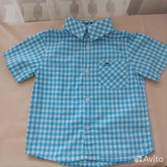 Рубашки рост примерно 86