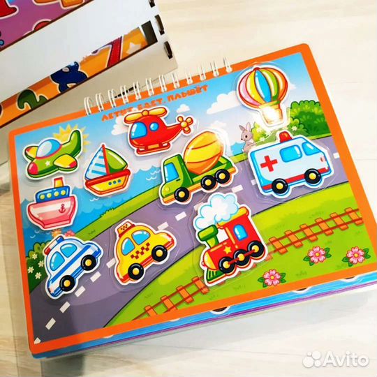 Развивающие игры на липучках