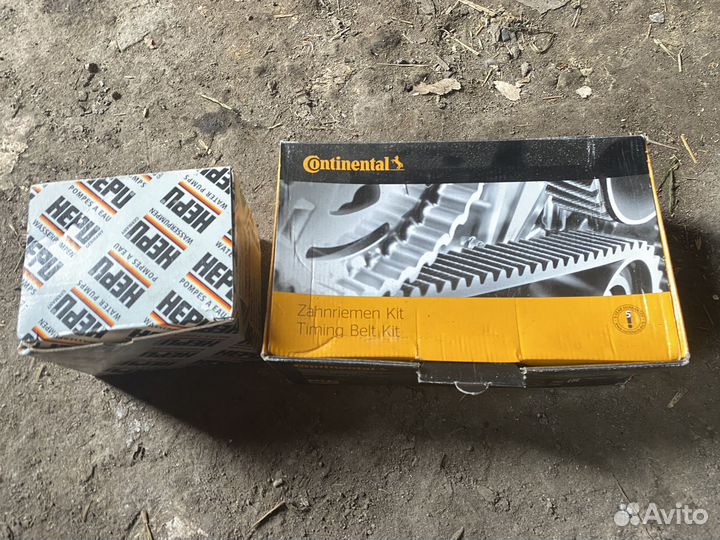 Грм, помпа и два рычага подвески пассат б5+