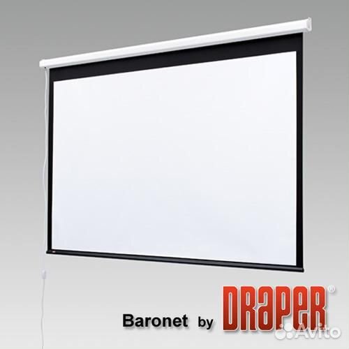 Экран моторизированный Draper Baronet 213x213