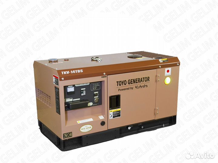 Дизельный Генератор toyo шумозащитный кожух 10.8
