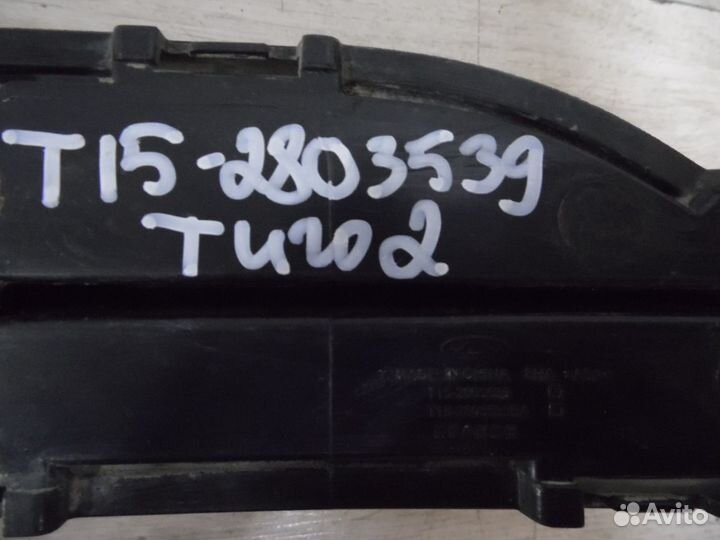 Решетка переднего бампера чери тиго 7