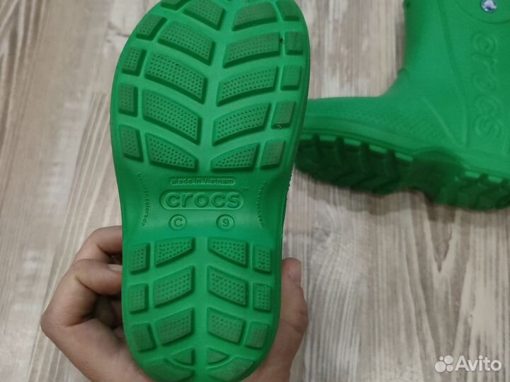 Резиновые сапоги crocs