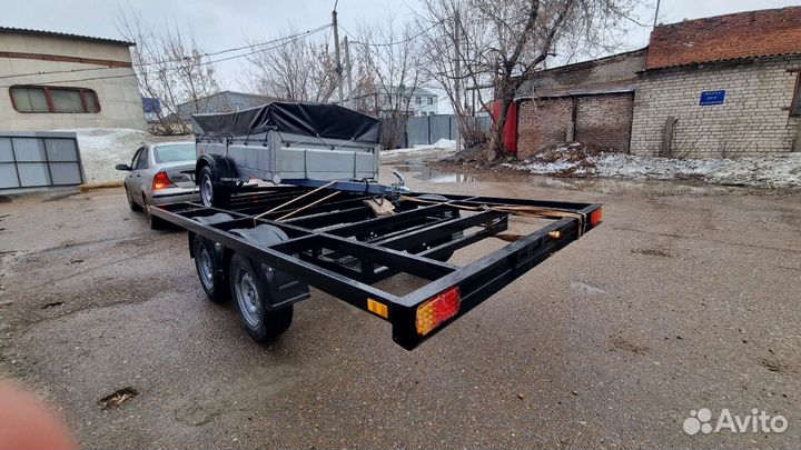 Прицеп платформа 4.1 на 2.2,г.п.2.5 тонны