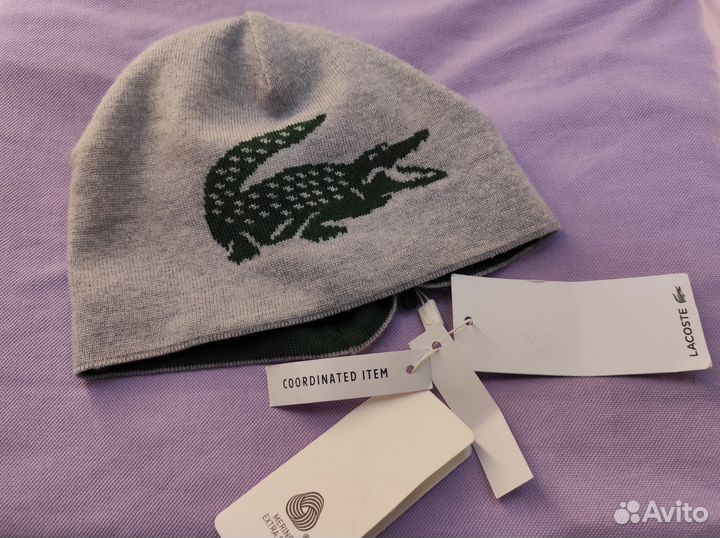 Шапка Lacoste, новая