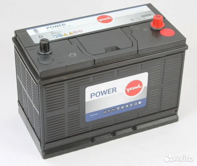 Аккумулятор 31 1000 Vesna Power 90Ah