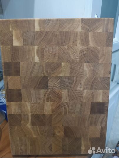 Торцевая разделочная доска из дуба