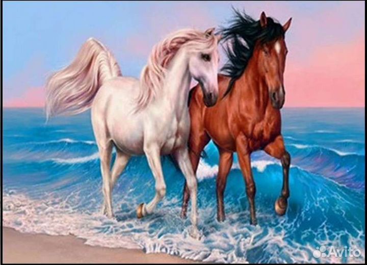 Алмазная мозаика картина 50х65 новая