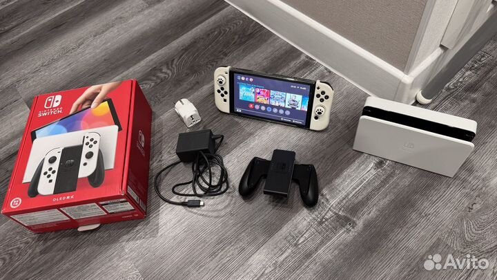 Nintendo switch oled 173 игры с zeldами
