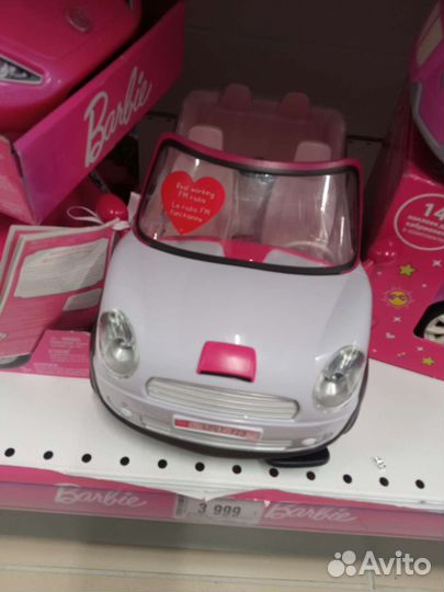Машинка для барби,с музыкой FM,двери открыватся