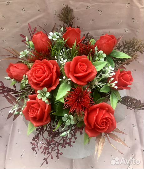 Букеты мз мыла ручная работа