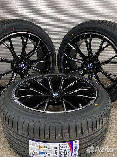 Колеса в сборе на BMW X3/X4 (G) R20 разноширокие