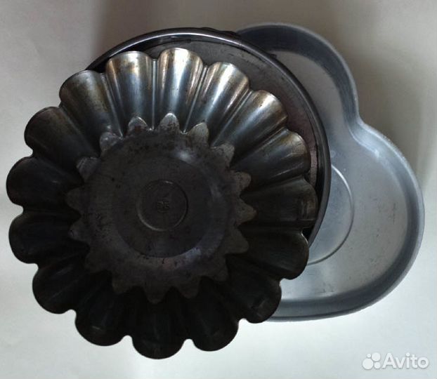 Форма большая для кекса, кулича, СССР