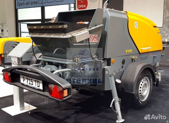 Бетононасос стационарный Putzmeister P718 NEW