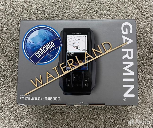 Garmin Striker 4 cv plus vivid gt 20 эхолот