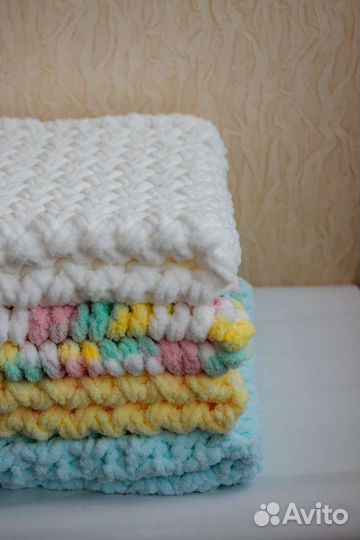 Плед детский для новорожденного