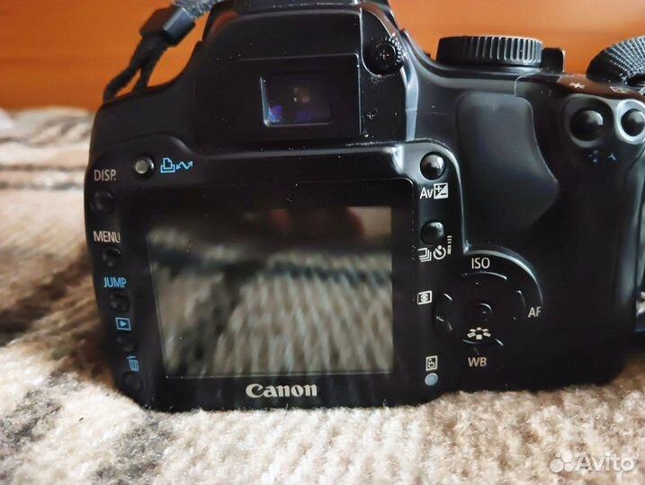 Canon EOS 400D + kit 18-55mm на детали