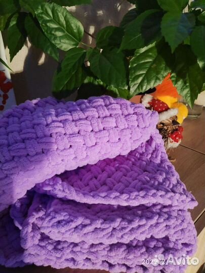 Новый Детский плед-конверт плюшевый, Alize puffy