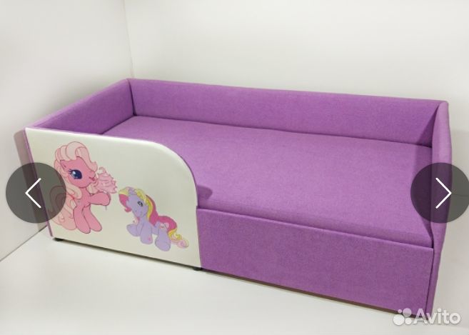 Диван кровать с бортиком