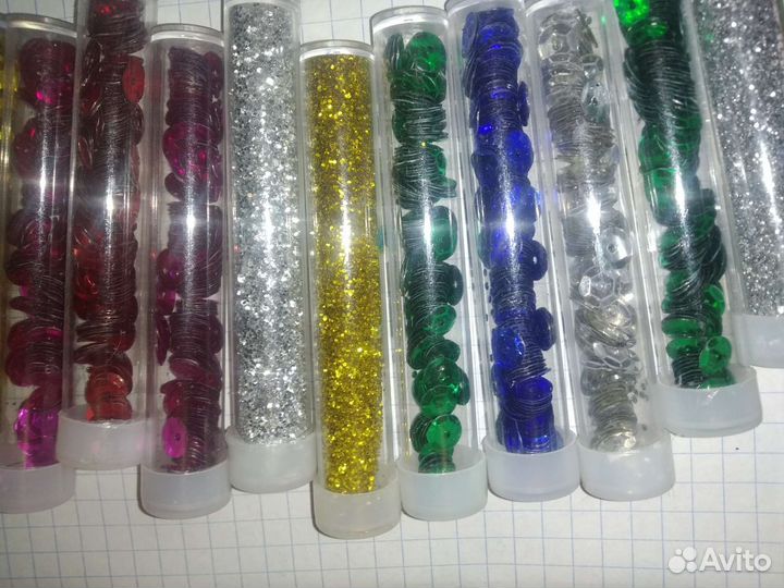 Пайетки и блёстки для творчества