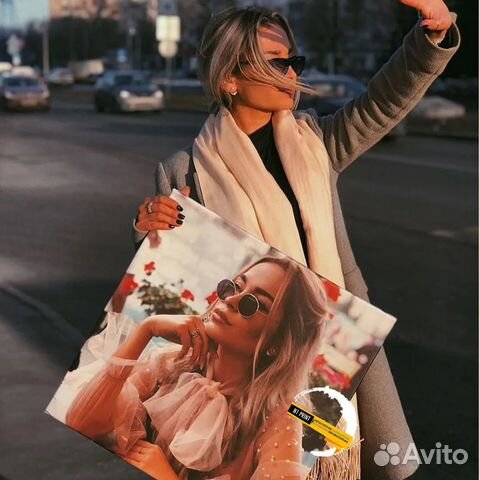 Печать фото на холсте за 1 день, портрет по фото