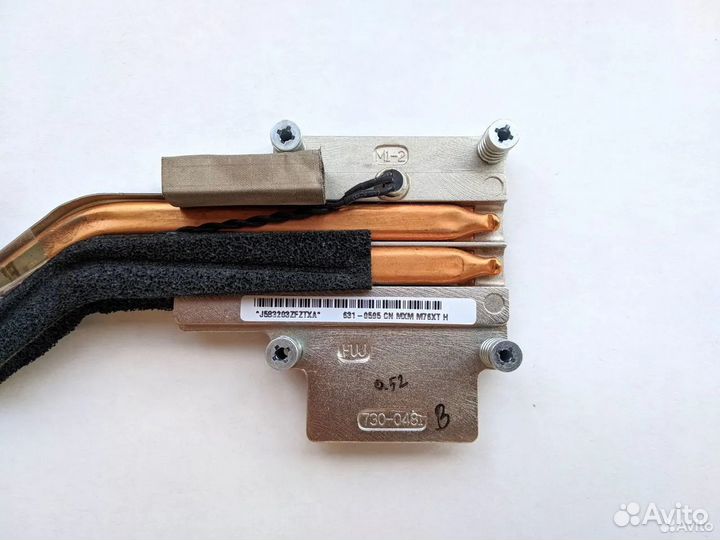 Охлаждение видеокарты HD2600 от iMac 24 A1225