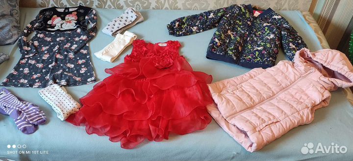 Пакет одежды для девочки 6-7 лет