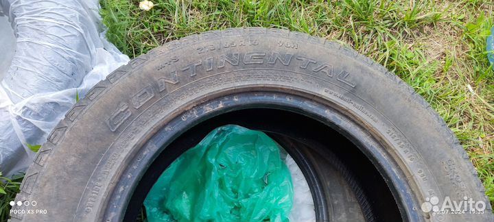 Шины бу 215 65 r16 лето