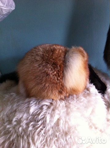 Шапка лисья