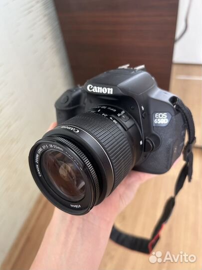 Зеркальный фотоаппарат canon 650d
