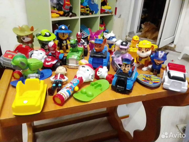 Игрушки щенячий патруль
