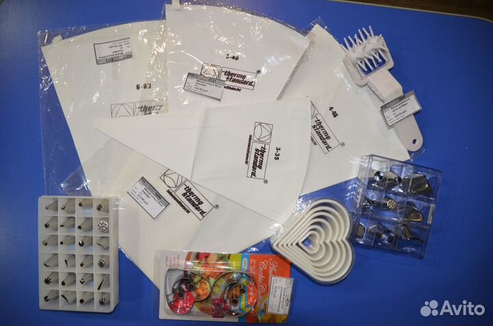 Кондитерские мешки и насадки