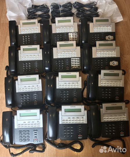 Samsung OfficeServ 7400 + 12 системников