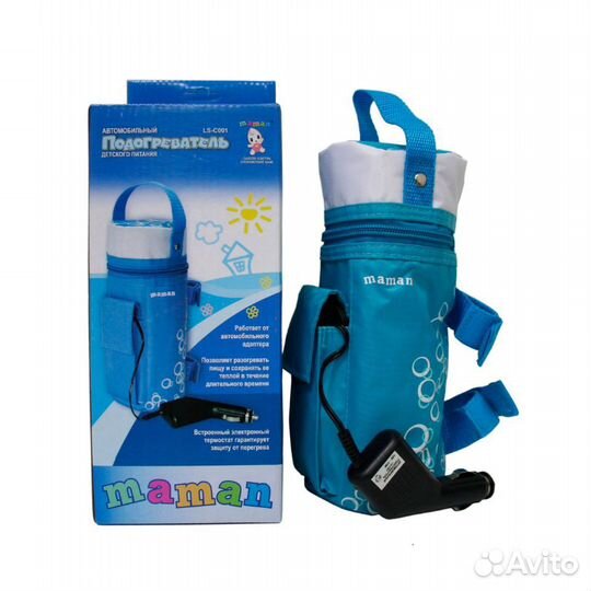 Автомобильный подогреватель бутылочек maman