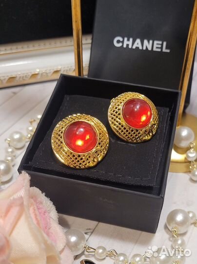 Серьги Chanel Винтажная коллекция