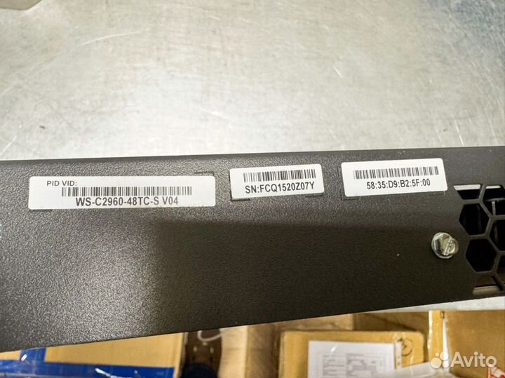 Коммутатор cisco 2960-48TC-S