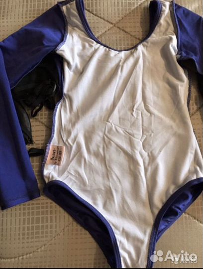 Купальник для гимнастики, чешки, лосины Новое
