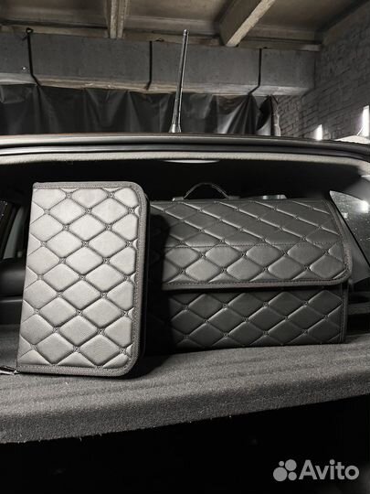 Органайзер в багажник из экокожи