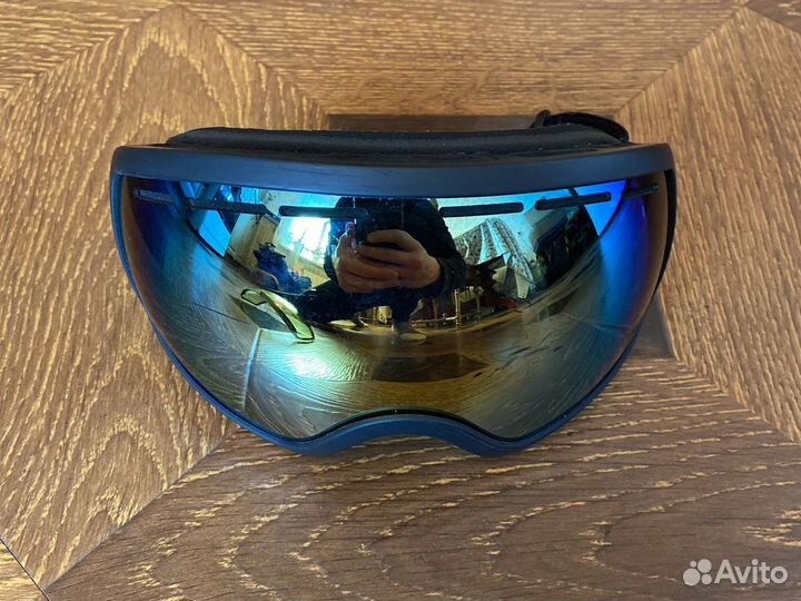 Сноубордическая маска - две линзы